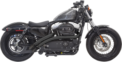 Bassani Xhaust - Bassani Xhaust Radial Sweepers Exhaust System - EXHAUST SWEEPR 14 XL BLK