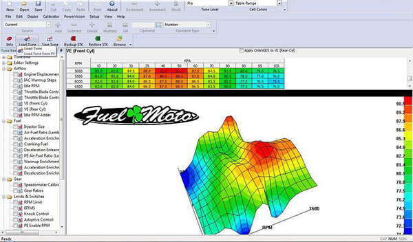 Dynojet WinPV Software