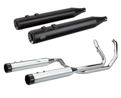 Fuel Moto Jackpot Exhaust Header Pipe Steel 2-1-2 Crossover Harley Touring  09-16