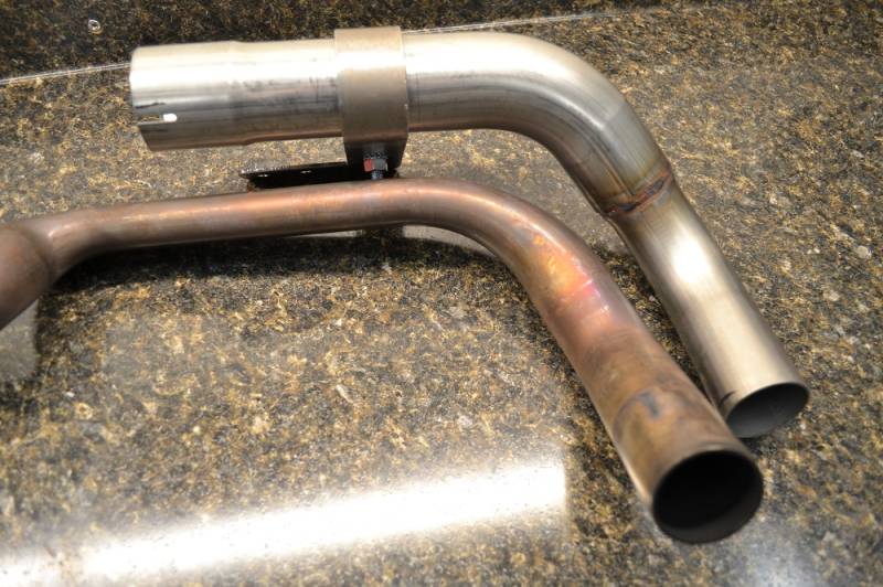 Fuel Moto Jackpot Exhaust Header Pipe Steel 2-1-2 Crossover Harley Touring  09-16