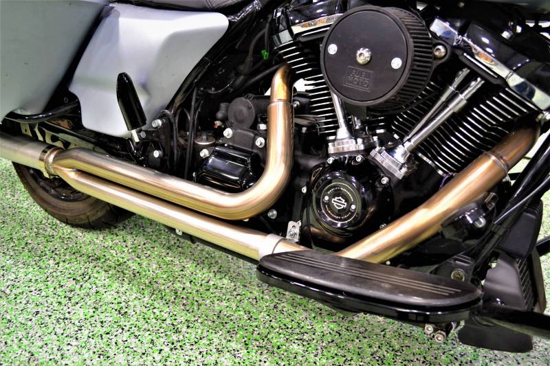 Jackpot RTX 2into1 Exhaust System FS (Raw Stainless Steel) Milwaukee8