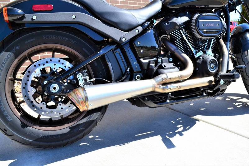 Jackpot RTX Riot 2/1 Raw Stainless Milwaukee8 Softail