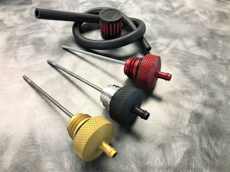 A1 Cycles Vented Dipstick Ventilator Milwaukee8 Touring