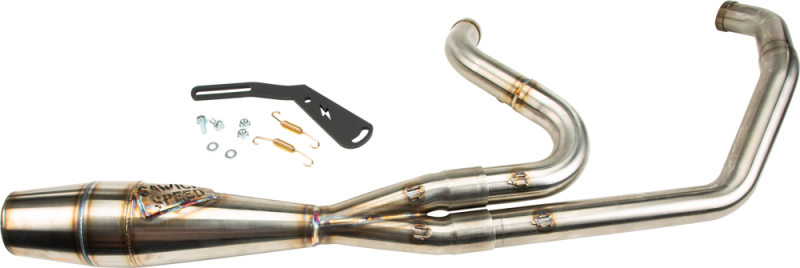 Sawicki Speed Shop Brushed Stainless Steel 2 Into 1 Exhaust Pipe Harle –  American Classic Motors