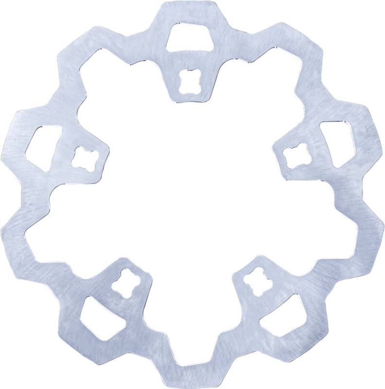 Polished Stainless Steel Front Brake Rotor Set For Harley-Davidson (2014 & Up) – 11.8" Rotors With Hardware