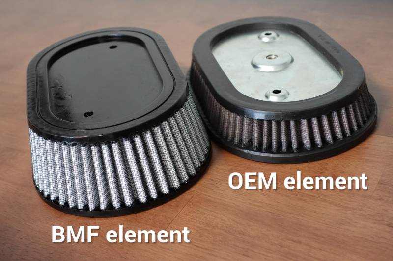 High-Flow K&N Replacement Air Filter Element - Heavy Breather