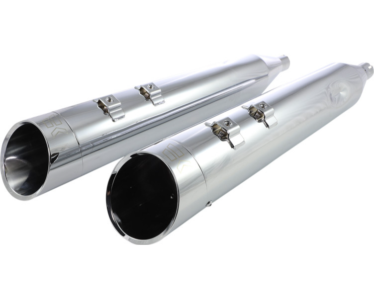 Khrome Werks 4.5 Inch HP-Plus Slip-On Chrome with Chrome Edge