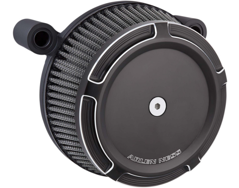 Arlen Ness Big Sucker Stage 1 Air Cleaner - Beveled - Gloss Black