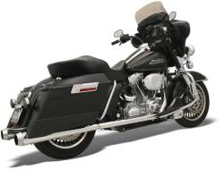 Bassani Xhaust - Bassani Xhaust Power Curve True-Duals Crossover Header Pipes - HEADPIPES TRUDuals 09-14FL