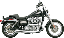 Bassani Xhaust - Bassani Xhaust Road Rage 2 into 1 Systems - EXHAUST RR2-1UP FXD CHR