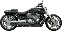 Bassani Xhaust - Bassani Xhaust Road Rage II B1 Power Systems - EXHAUST B1 VROD 07-14 BK