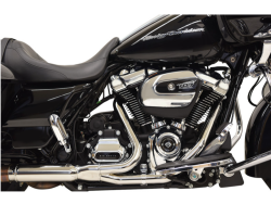 Bassani Xhaust - Bassani Xhaust 2 Into 2 Head Pipe - Chrome - Touring Tri Glide