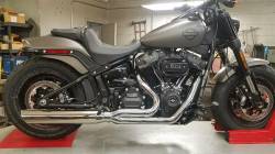 D&D - D&D Fat Cat Chrome 2 Into 1 M8 Softail Models