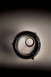 OTB Prototypes - OTB - Voodoo Air Cleaner Kit (Silver w/ Chrome Window Bezel) for Indian Touring models with 111" Engines