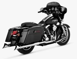 Vance & Hines - Vance & Hines - Dresser Duals Chrome 99-08 Twin Cam