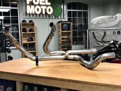Jackpot Head Pipe M8 XXX 2/1/2 Stainless Steel Hi-Output
