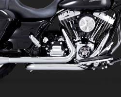 Vance & Hines - Vance & Hines - Dresser Duals Chrome Twin Cam 09-16