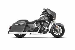 Rinehart - Rinehart Slimline Duals Header Kit Chrome For Indian Motorcycles