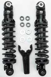 Fox Shocks - Fox Shocks Harley Touring FL Models Preload - Rebound Adjustable 12" Heavy Duty IFP-QSR