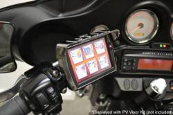 Fuel Moto - Fuel Moto Articulating Black Handlebar Mount and Power Vision Visor