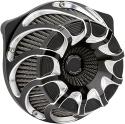 Arlen Ness - Arlen Ness Inverted Air Cleaner - Drift Black - Milwaukee-8