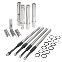 S&S Quikee Adjustable Pushrods with Tubes 