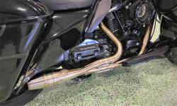 Sawicki Shorty 2 Into 1 Exhaust M8 Touring FLH