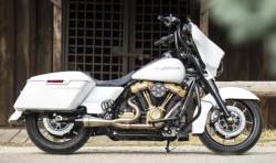 Sawicki Shorty 2 Into 1 Exhaust Twin Cam Touring FLH
