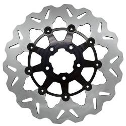 Galfer - Galfer Brake Rotor - Front 11.8" Standard Floating Wave - Black Carrier