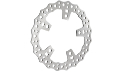 Arlen Ness - Arlen Ness Jagged Brake Rotor - Front 11.8" Standard Lug Mount 