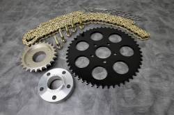 Fuel Moto Chain Drive Conversion Harley M8 Softail
