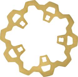 Lyndall Brakes - Lyndall Enforcer Brake Rotor - Gold Front 11.8" Solid Mount