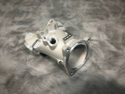 Fuel Moto - Fuel Moto 55mm cast Manifold for Milwaukee-8 OEM Throttle Body