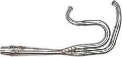 SPECIAL PRICE Sawicki Big Inch 2 Into 1 Full Length Exhaust - Brushed Stainless Steel - Dyna