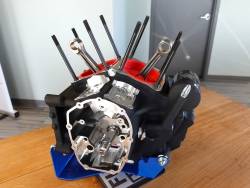 Complete Short Block w/ S&S Cycle MK-Series Crankcase & Flywheels Milwaukee-8 Softail 18-Later