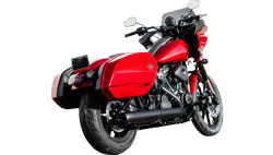 S&S Cycle - S&S Cycle Grand National Black Slip On Exhaust 2025 Softail