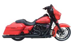 D&D - D&D Billet Cat 2 into 1 Black with Vortex Baffle M8 24+ Touring