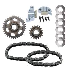 S&S Cycle - S&S Cycle Chain Drive Kit w/Tensioners Twin Cam 2007-Later (06 Dyna)