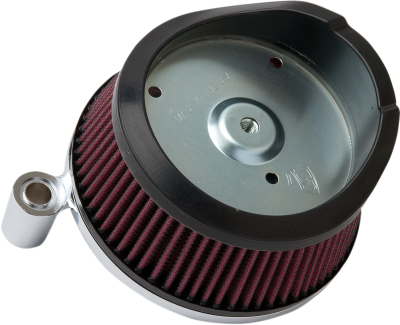 Arlen Ness - Arlen Ness Big Sucker Stage 1 Air Cleaner - Factory Cover - Natural - Twin Cam FLT and FLST