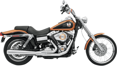 Bassani Xhaust - Bassani Xhaust Road Rage 2 Into 1 Long Exhaust - Chrome - 2006-2017 Dyna