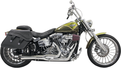 Bassani Xhaust - Bassani Xhaust Road Rage 2 Into 1 Systems - EXHST RR2-1 SH BRKOUT CH