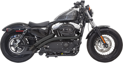 Bassani Xhaust - Bassani Xhaust Radial Sweepers Exhaust System - EXHAUST SWEEPR 14 XL BLK