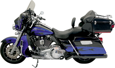 Bassani Xhaust - Bassani Xhaust Road Rage II B1 Pseudo Left-Side Muffler - Black - Twin Cam Touring