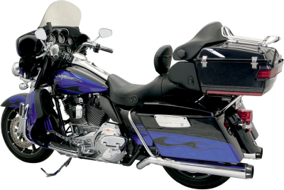 Bassani Xhaust - Bassani Xhaust Road Rage II B1 Pseudo Left-Side Muffler - Chrome - Twin Cam Touring