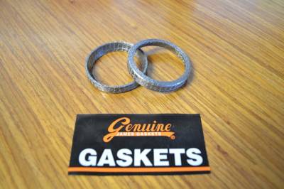 Fuel Moto - James Gaskets HD Tapered OEM Replacement Exhaust Gaskets (Pair)