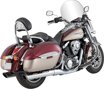 Vance & Hines - Vance & Hines - Twin Slash Round Slip-On Mufflers