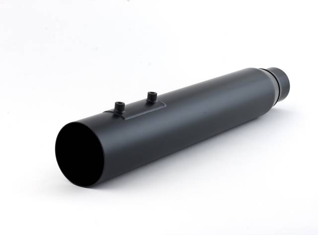 D&D - D&D Fat Cat 2 into 1 Black Straight Cut Louvered Baffle 95-08 Touring