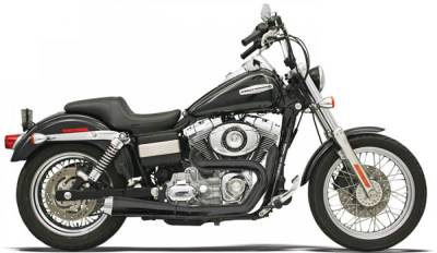 Bassani Xhaust - Bassani Xhaust Road Rage 2 into 1 Systems - EXHAUST RR2-1UP FXD BLK