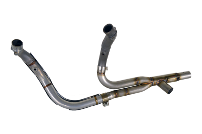 Jackpot Indian head pipe shown with OEM primaries 