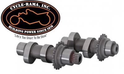 Cycle-Rama - Cycle-Rama CR-570II Chain Drive Camshafts with Pushrods, Lifters & Kit